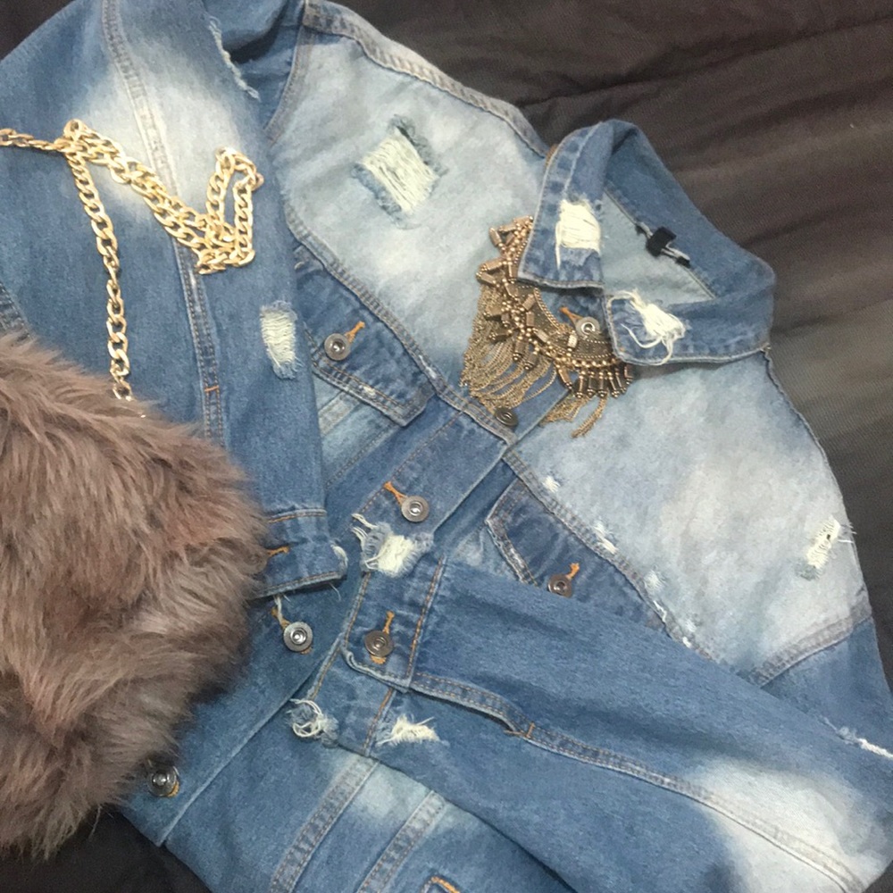 FashionNova Denim jacket🔥